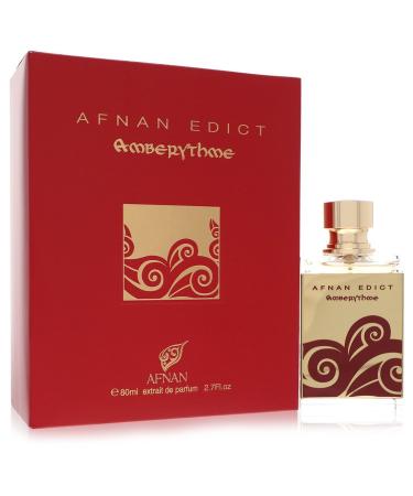 Afnan Edict Amberythme by Afnan Extrait De Parfum Spray (Unisex) 2.7 oz for Women