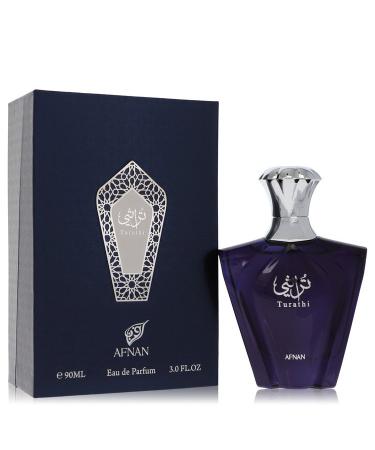Afnan Turathi Blue by Afnan Eau De Parfum Spray 3 oz for Men