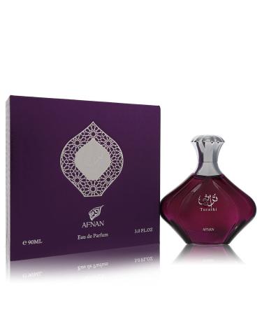 Afnan Turathi Purple by Afnan Eau De Parfum Spray 3 oz for Women