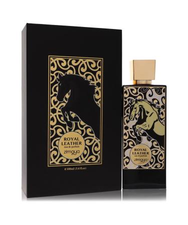 Afnan Zimaya Royal Leather by Afnan Eau De Parfum Spray (Unisex) 3.4 oz for Men