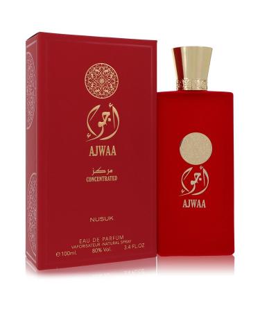 Ajwaa Concentrated by Nusuk Eau De Parfum Spray (Unisex) 3.4 oz for Men