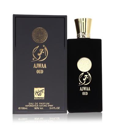 Ajwaa Oud by Rihanah Eau De Parfum Spray (Unisex) 3.4 oz for Men