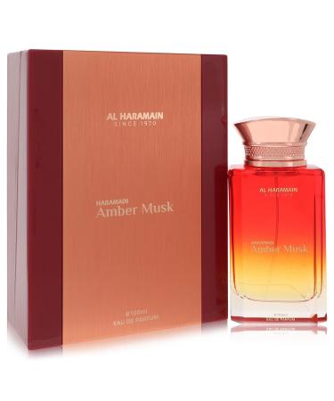 Al Haramain Amber Musk by Al Haramain Eau De Parfum Spray (Unisex) 3.3 oz for Men