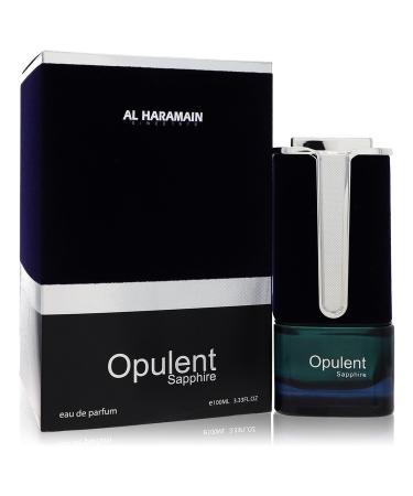 Al Haramain Opulent Sapphire by Al Haramain Eau De Parfum Spray (Unisex) 3.3 oz for Women