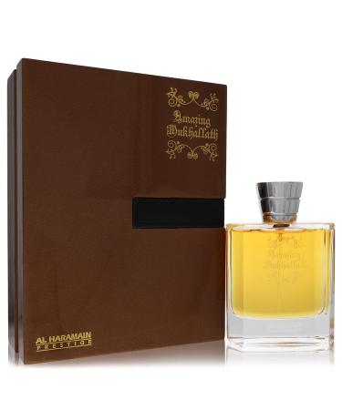 Al Haramain Amazing Mukhallath by Al Haramain Eau De Parfum Spray (Unisex) 3.4 oz for Men