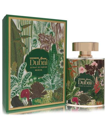 Al Haramain Green Dubai by Al Haramain Extrait De Parfum Spray (Unisex) 3.3 oz for Women