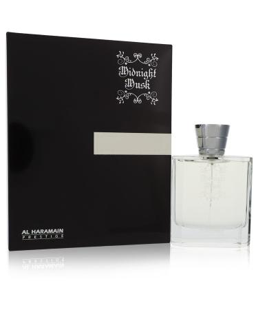 Al Haramain Midnight Musk by Al Haramain Eau De Parfum Spray (Unisex) 3.4 oz for Men