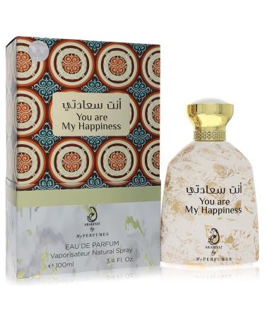 Arabiyat You Are My Happiness by My Perfumes Eau De Parfum Spray (Unisex) 3.4 oz for Men