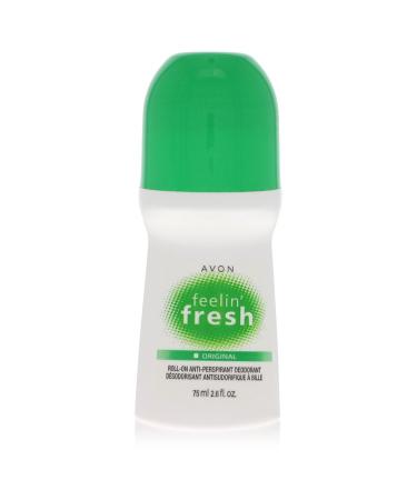 Avon Feelin' Fresh by Avon Roll On Deodorant 2.6 oz for Women