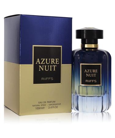 Azure Nuit by Riiffs Eau De Parfum Spray 3.4 oz for Men