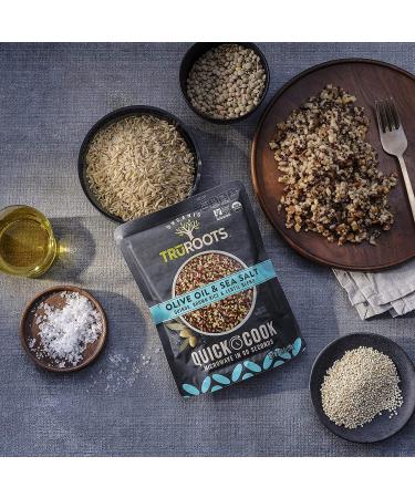 TruRoots Organic Quinoa, Brown Rice & Lentil Blend - Quick Cook 8.5 oz, Pack of 8, USDA Organic, Non-GMO - Buy Online on GoSupps.com