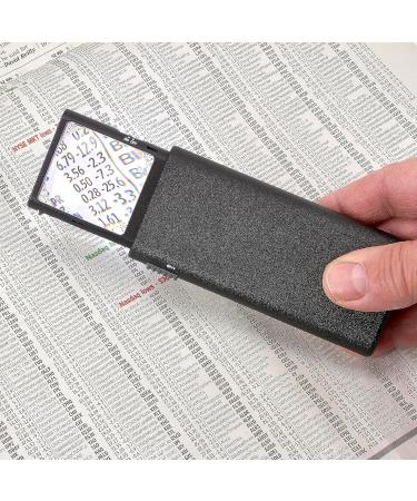Carson LumiPop 5x Pocket Magnifier with LED & Case - Shop Internationally! - Buy Online on GoSupps.com