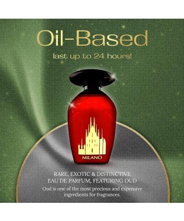 L'Orientale Fragrances Night De Paris Milano 100ml / 3.3oz - Oil-Based Perfumes for Women & Men Unisex Amber Floral Eau de Parfum - Long-Lasting Up to 24 Hours Ideal for All Seasons - Buy Online on GoSupps.com