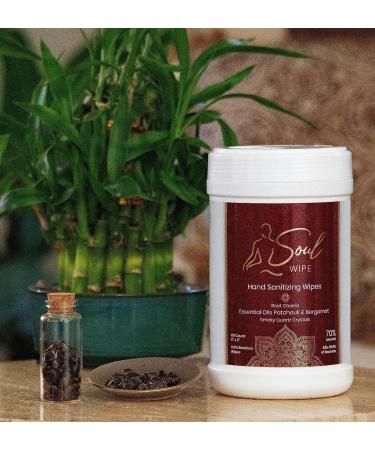 Soul Wipe Hand Sanitizing Wipe - Meditative Tool for Root Chakra Energy - Buy Online on GoSupps.com