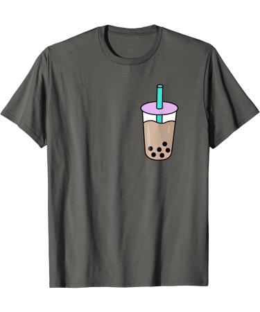 Kawaii Bubble Tea Cute Tapioca Pearls Boba Milk Tea T-Shirt - Buy Online on GoSupps.com