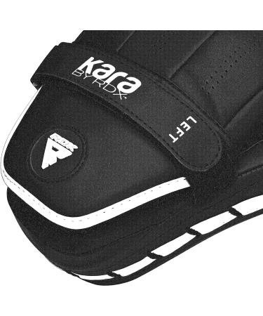 RDX Maya Hide Leather Boxing Pads and Gloves Set - White 14oz | Curved Focus Mitts for MMA, Muay Thai, Kickboxing | Coaching and Martial Arts Punching Hand Target Strike Shield - Buy Online on GoSupps.com