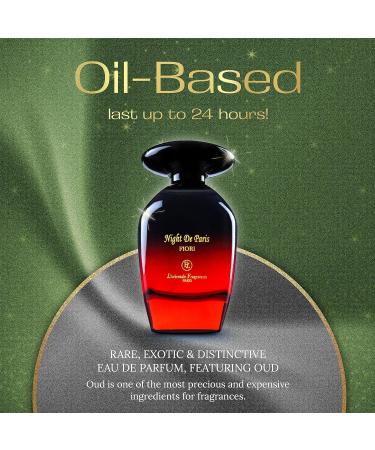 L'Orientale Fragrances Night De Paris Fiori 100ml / 3.3oz - Oil-Based Perfumes for Women & Men Unisex Amber Floral Eau de Parfum - Long-Lasting Up to 24 Hours Ideal for All Seasons - Buy Online on GoSupps.com