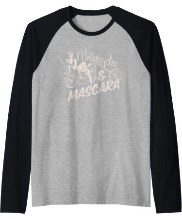 Maquillage des ann es 1950 Rockabilly Lowbrow : Motos et Mascara Manche Raglan