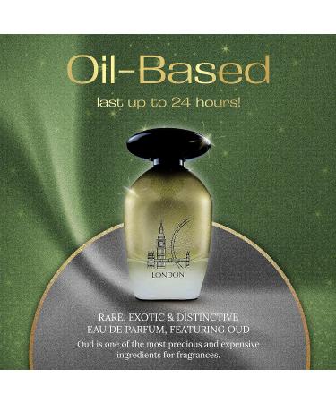 L'Orientale Fragrances Night De Paris London 100ml / 3.3oz - Oil-Based Perfumes for Women & Men Unisex Amber Spicy Eau de Parfum - Long-Lasting Up to 24 Hours Ideal for All Seasons - Buy Online on GoSupps.com