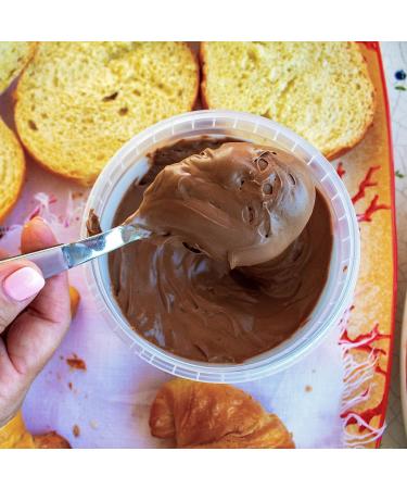 Ready-to-use Hazelnut Coffee Cream for Home Business and Catering - Lactose Free Gluten Free - 500g Pack - Buy Online on GoSupps.com