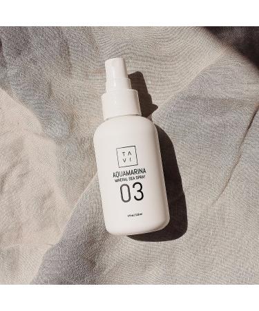 AQUAMARINA Mineral Sea Spray - Hydrating Wave Enhancer with Kelp & Seaweed Extracts | Alcohol-Free, Vegan | 4 fl oz, Made in Los Angeles - Buy Online on GoSupps.com
