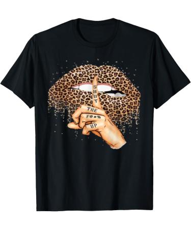 Colorful lips image with Stfu Lovely Sensual T-Shirt