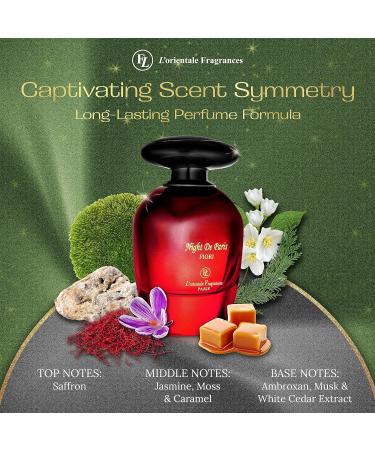 L'Orientale Fragrances Night De Paris Fiori 100ml / 3.3oz - Oil-Based Perfumes for Women & Men Unisex Amber Floral Eau de Parfum - Long-Lasting Up to 24 Hours Ideal for All Seasons - Buy Online on GoSupps.com