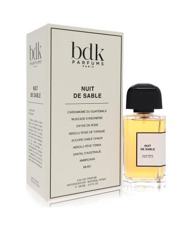 Bdk Nuit De Sable by Bdk Parfums Eau De Parfum Spray (Unisex) 3.4 oz for Women