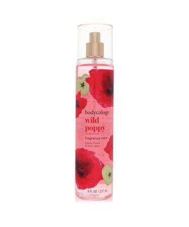Bodycology Wild Poppy by Bodycology Fragrance Mist Spray 8 oz for Women