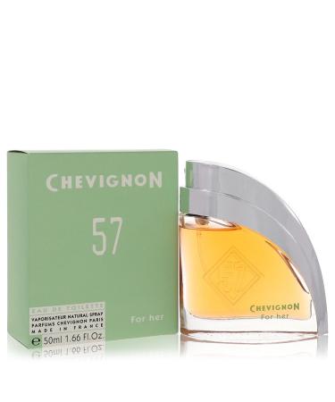Chevignon 57 by Jacques Bogart Eau De Toilette Spray 1.7 oz for Women