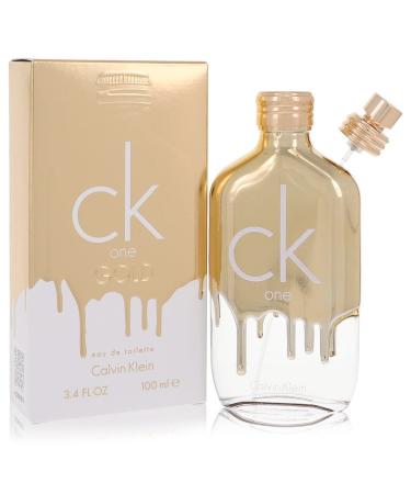 CK One Gold by Calvin Klein Eau De Toilette Spray (Unisex) 3.4 oz for Men