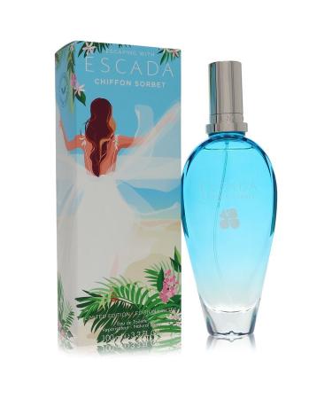 Chiffon Sorbet by Escada Eau De Toilette Spray 3.3 oz for Women