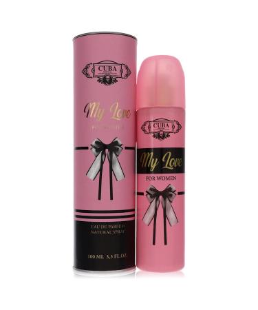 Cuba My Love by Fragluxe Eau De Parfum Spray 3.3 oz for Women