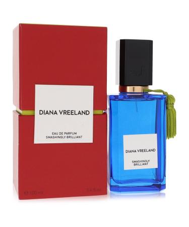 Diana Vreeland Smashingly Brilliant by Diana Vreeland Eau De Parfum Spray (Unisex) 3.4 oz for Men