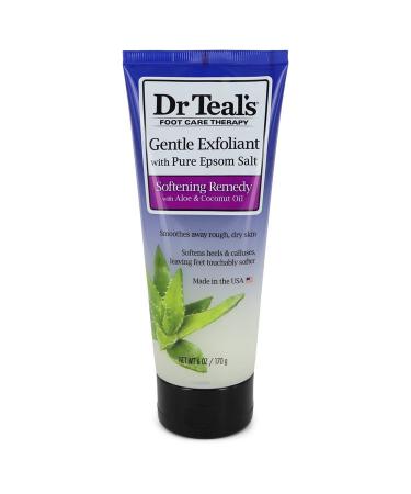 Dr Teal's Gentle Exfoliant With Pure Epson Salt by Dr Teal's Gentle Exfoliant with Pure Epsom Salt Softening Remedy with Aloe & Coconut Oil (Unisex) 6 oz for Women