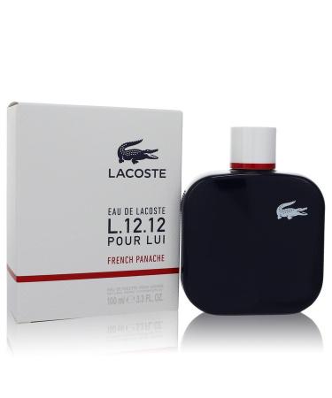 Eau de Lacoste L.12.12 Pour Lui French Panache by Lacoste Eau De Toilette Spray 3.3 oz for Men