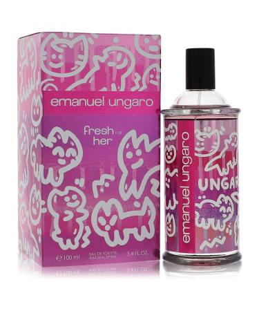 Emanuel Ungaro Fresh For Her by Ungaro Eau De Toilette Spray 3.4 oz for Women