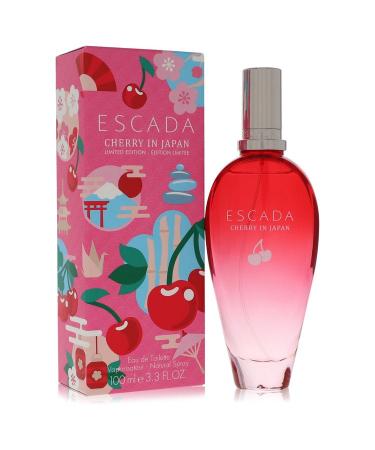 Escada Cherry In Japan by Escada Eau De Toilette Spray 3.3 oz for Women