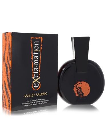 Exclamation Wild Musk by Coty Eau De Toilette Spray 3.4 oz for Women