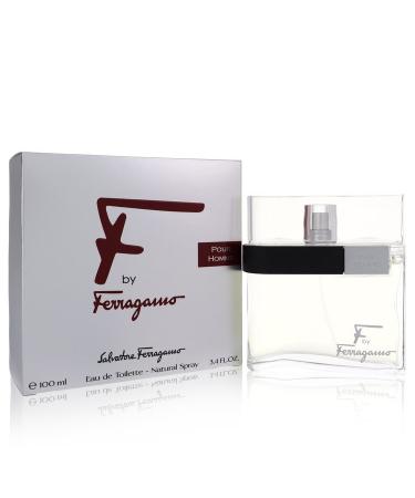 F by Salvatore Ferragamo Eau De Toilette Spray 3.4 oz for Men