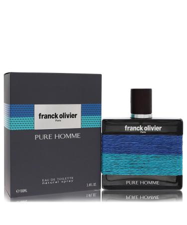 Franck Olivier Pure Homme by Franck Olivier Eau De Toilette Spray 3.4 oz for Men
