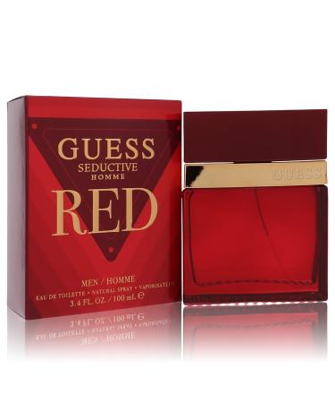 Guess Seductive Homme Red by Guess Eau De Toilette Spray 3.4 oz for Men