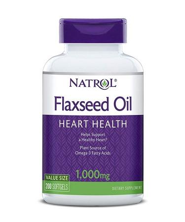 Natrol Flax Seed Oil - 200 softgels