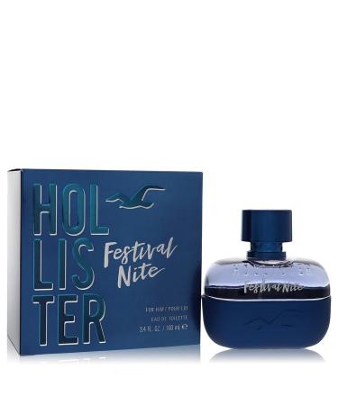 Hollister Festival Nite by Hollister Eau De Toilette Spray 3.4 oz for Men
