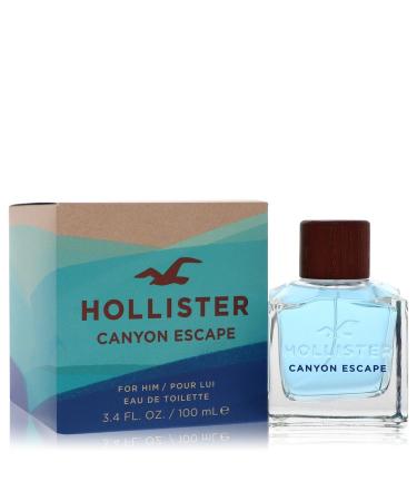 Hollister Canyon Escape by Hollister Eau De Toilette Spray 3.4 oz for Men