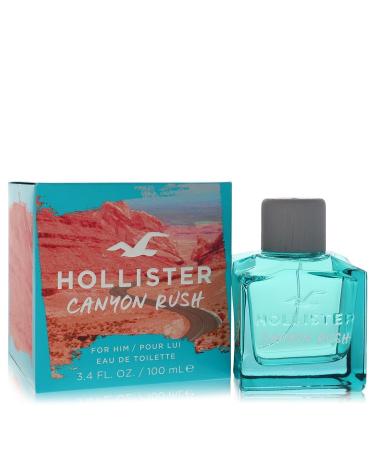 Hollister Canyon Rush by Hollister Eau De Toilette Spray 3.4 oz for Men