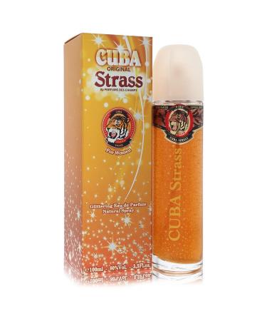 Cuba Strass Tiger by Fragluxe Eau De Parfum Spray 3.4 oz for Women