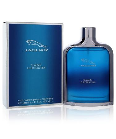 Jaguar Classic Electric Sky by Jaguar Eau De Toilette Spray 3.4 oz for Men