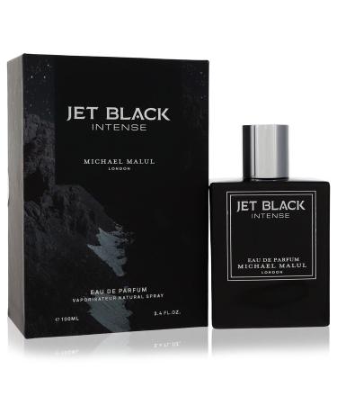Jet Black Intense by Michael Malul Eau De Parfum Spray 3.4 oz for Men