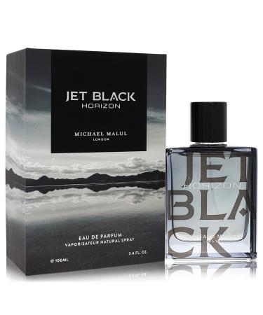 Jet Black Horizon by Michael Malul Eau De Parfum Spray 3.4 oz for Men